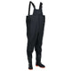 Vidaxl waadpak con botas tamaño 43 negro