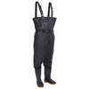 Vidaxl waadpak con botas y cinturón tamaño 42 negro