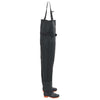 Vidaxl waadpak con botas y cinturón tamaño 42 negro