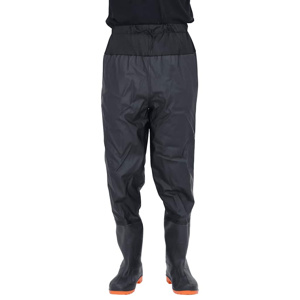 Vidaxl waadpak con botas tamaño 40 negro