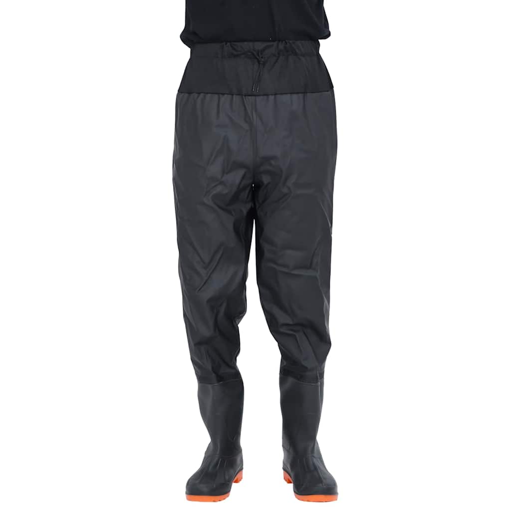Vidaxl waadpak con botas tamaño 43 negro