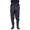 Vidaxl waadpak con botas tamaño 45 negro
