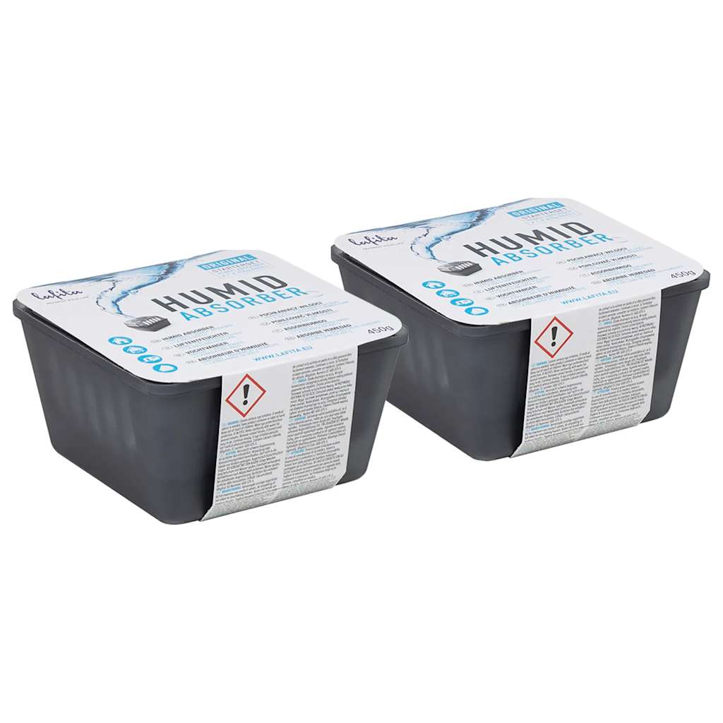 Vidaxl Deumidificatori con sacchetti di navigazione 2 ST 450 g