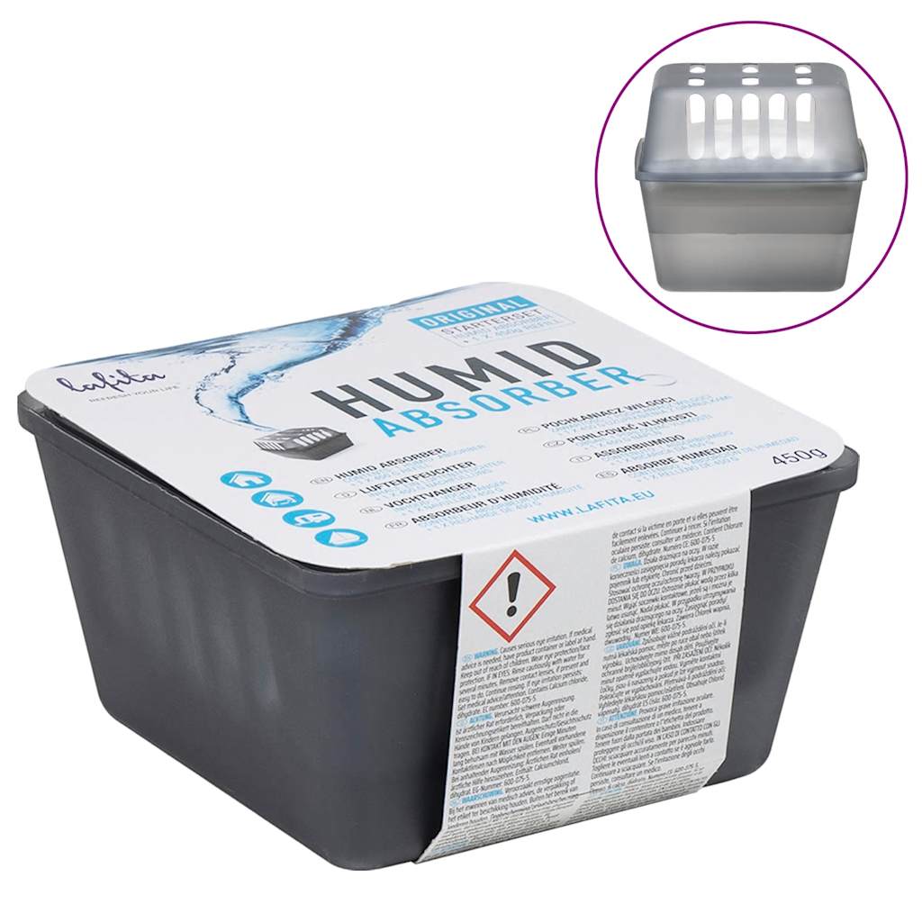 Vidaxl Deumidificatori con sacchetti di navigazione 4 ST 450 g
