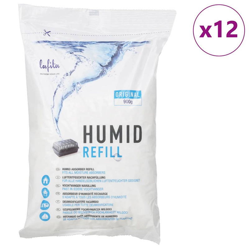 RIFEGNI DI VIDAXL per deumidificatore 12 ST 900 g