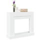 Marco de chimenea Vidaxx 100x30x87,5 cm de madera contrachapada blanco