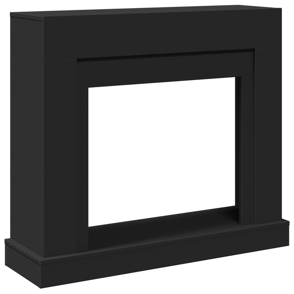 Marco de chimenea Vidaxx 100x30x87,5 cm madera procesada negro