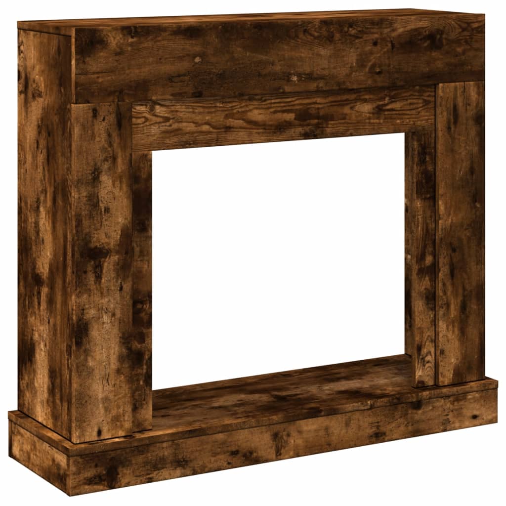 Marco de chimenea Vidaxx 100x30x87,5 cm madera procesada, roble ahumado