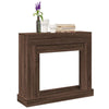 Marco de chimenea Vidaxx 100x30x87,5 cm madera contrachapada roble marrón