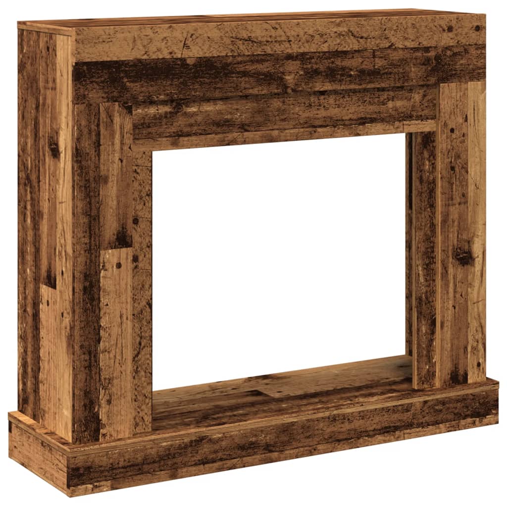 Rivestimento per camino Vidaxx 100x30x87,5 cm legno trattato, color legno vecchio