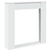 Rivestimento per camino Vidaxx 100x20x100 cm in derivati del legno bianco