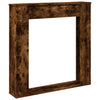 Marco de chimenea Vidaxx 100x20x100 cm madera procesada, roble ahumado