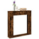 Marco de chimenea Vidaxx 100x20x100 cm madera procesada, roble ahumado