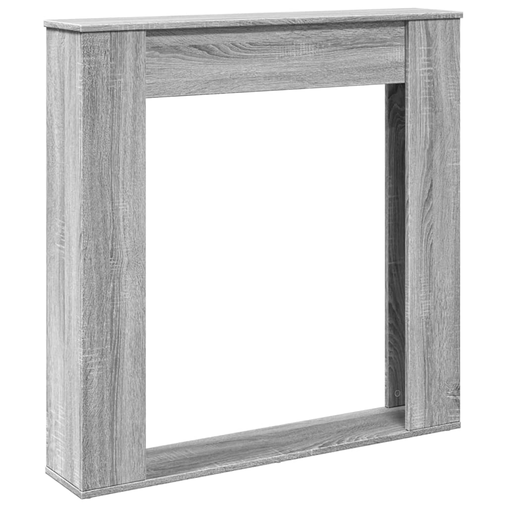 Vidaxl haardombouw 100x20x100 cm bewerkt hout grijs sonoma eikenkleur