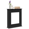 Vidaxl haardombouw 75x20x87,5 cm bewerkt hout zwart