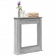 Marco de chimenea Vidaxx 75x20x87,5 cm madera contrachapada color roble sonoma gris