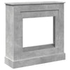 Vidaxx marco para chimenea 90x30x90 cm madera contrachapada hormigón gris
