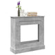 Vidaxx marco para chimenea 90x30x90 cm madera contrachapada hormigón gris