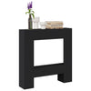 Vidaxl Hairstop 81x18x82 cm de madera procesada negra
