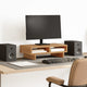 Vidaxl Monitor Standard 50x27x15 cm Color de roble artesanal procesado