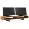 Vidaxxl soporte para monitor 100x27x15 cm madera procesada color madera vieja