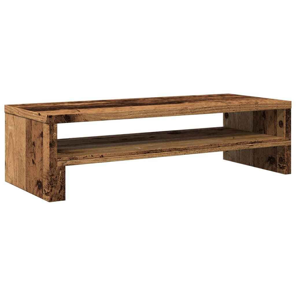 VIDAXL Monitor Standard 54x22x15 cm Old Wood Coloted Old Wood