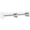 Vidaxl Monitor Standard 100x27x20 cm de madera procesada blanca