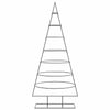 Vidaxl kerstdecoratie kerstboom 180 cm metaal zwart