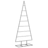 VidaXL Decorazione natalizia Albero di Natale 150 cm in metallo nero