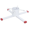 Soporte de árbol de Navidad Vidaxl 61x61x15.5 cm blanco
