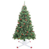 Soporte de árbol de Navidad Vidaxl 61x61x15.5 cm blanco