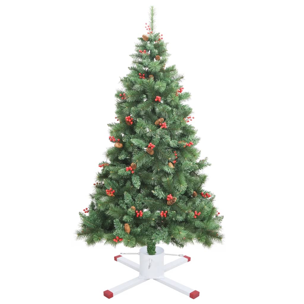 Soporte de árbol de Navidad Vidaxl 61x61x15.5 cm blanco
