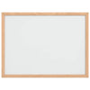 Pizarra blanca magnética vidaxx con marco de madera maciza de pino 40x30 cm