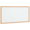Vidaxl magnetisch whiteboard met massief grenenhouten frame 60x30 cm