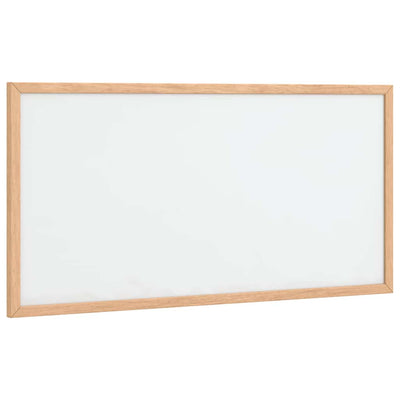 Lavagna magnetica Vidaxx con cornice in legno massello di pino 60x30 cm