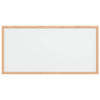 Vidaxl magnetisch whiteboard met massief grenenhouten frame 60x30 cm