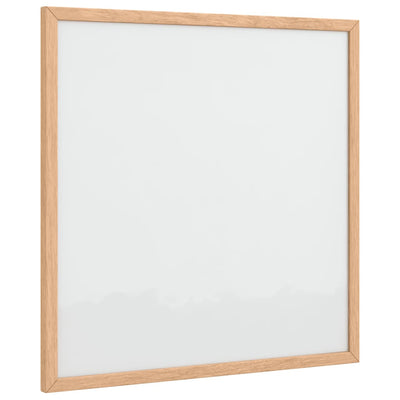 Lavagna magnetica Vidaxx con cornice in legno massello di pino 40x40 cm