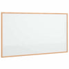 Vidaxl magnetisch whiteboard met massief grenenhouten frame 100x55 cm