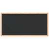 Pizarra vidaxx con estructura de madera maciza de pino negro 60x30 cm