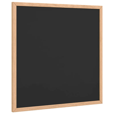 Lavagna Vidaxx con cornice in legno massello di pino 40x40 cm nera