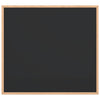 Pizarra vidaxx con estructura de madera maciza de pino negro 60x55 cm