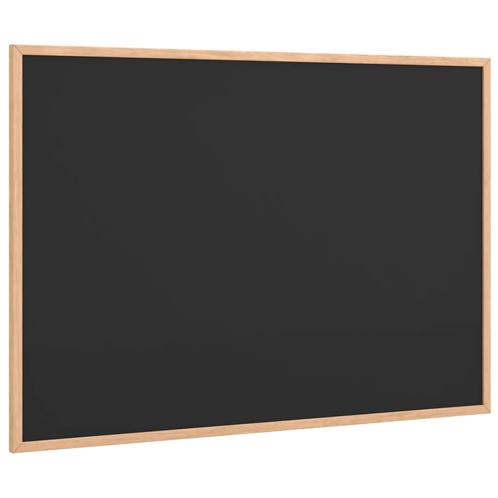 Pizarra vidaxx con estructura de madera maciza de pino negro 80x55 cm