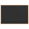 Pizarra vidaxx con estructura de madera maciza de pino negro 80x55 cm