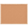Vidaxl kurkbord met massief grenenhouten frame 40x30 cm