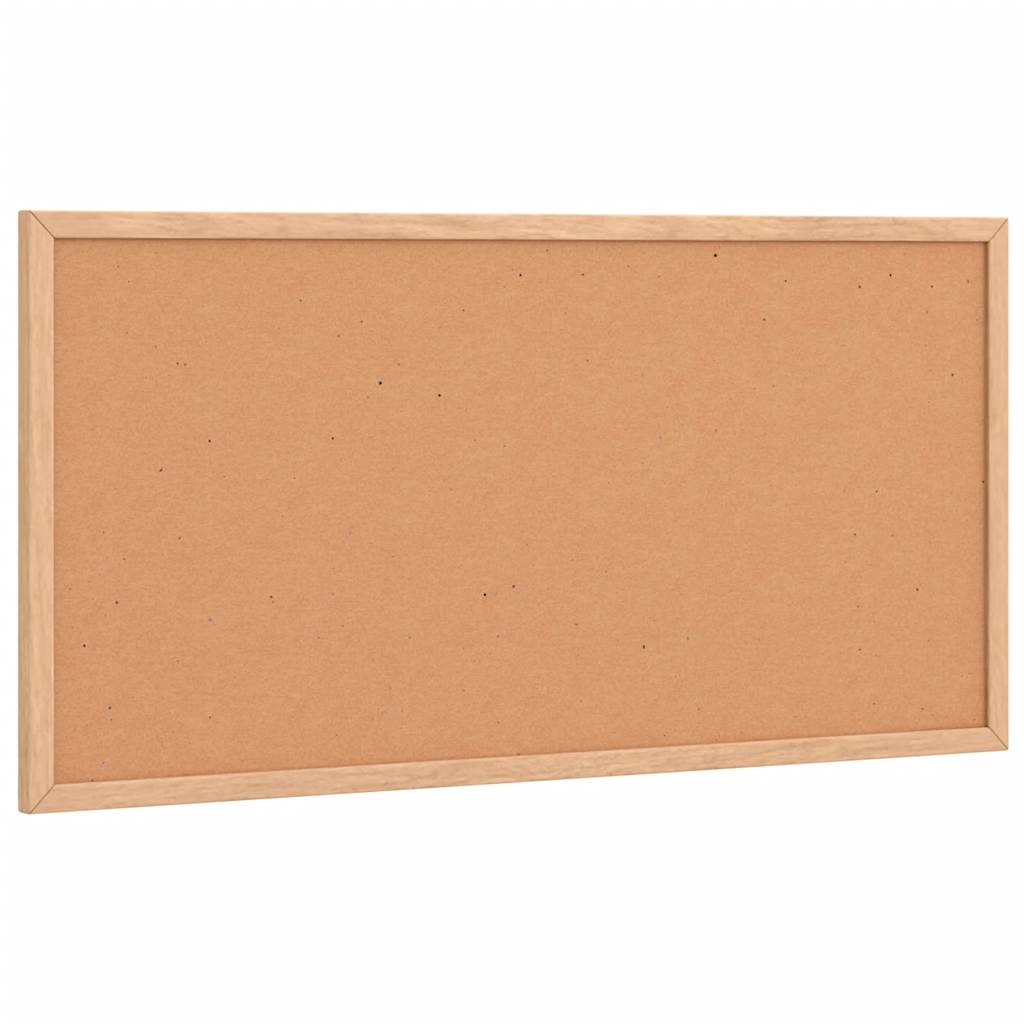 Lavagna in sughero Vidaxx con cornice in legno massello di pino 60x30 cm