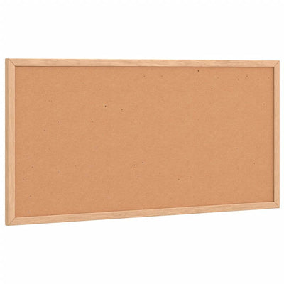 Lavagna in sughero Vidaxx con cornice in legno massello di pino 60x30 cm