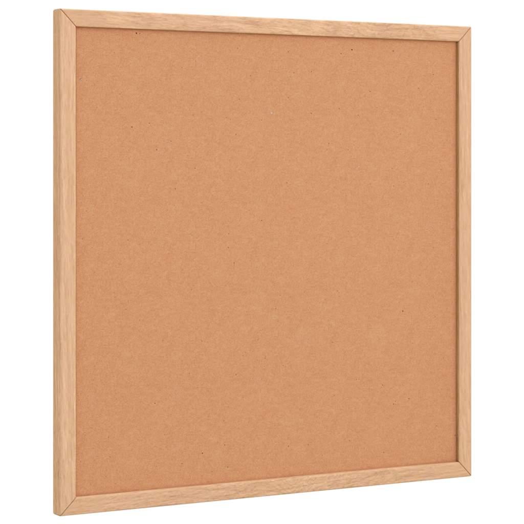 Tablero de corcho Vidaxx con estructura de madera maciza de pino 40x40 cm