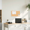 Vidaxl kurkbord met massief grenenhouten frame 60x40 cm