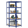 Vidaxx esquinero de 5 capas de acero y madera contrachapada azul
