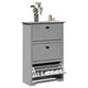 Vidaxl scarpa bodo 80x35x118 cm grigio